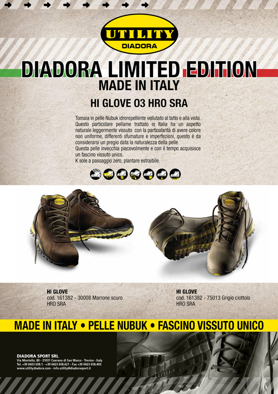 diadora utility hi glove